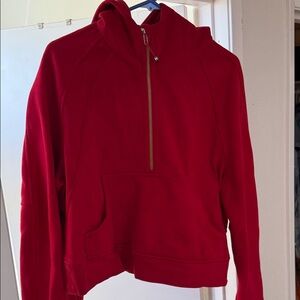 lululemon athletica Red Hoodie